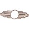 Ekena Millwork Elizabeth Wood Fretwork Prcd Ceiling Medallion, Walnut, 32"W x 16"H x 8 3/4"IW x 15 1/8"IH x 3/8"T CMWP32X16X0375EBWA - alternate 4